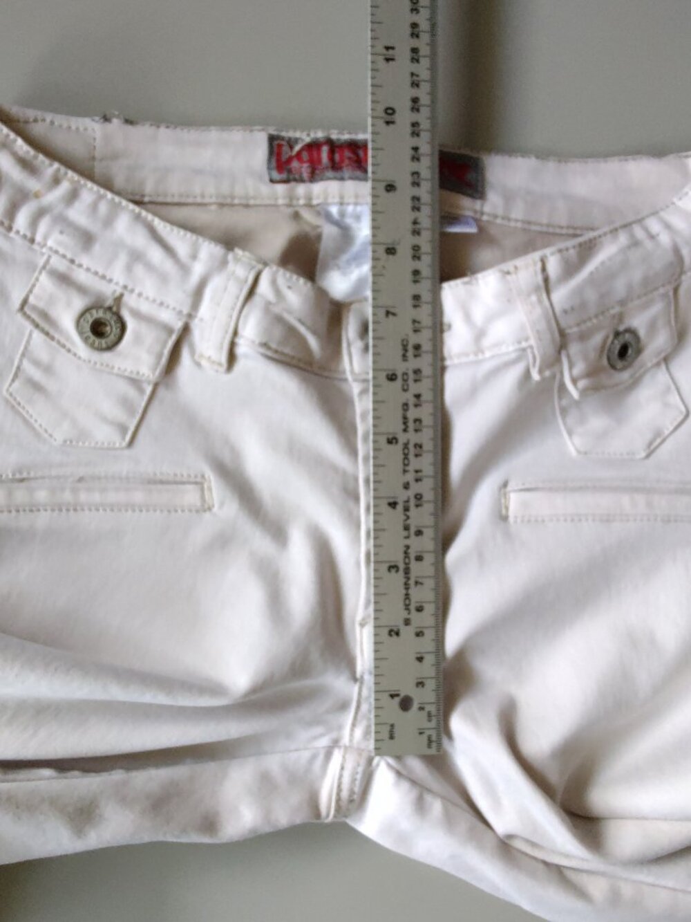 Paracuso white women's jeans size 28 stretchy - Picture 5 of 16